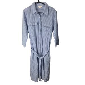 H&M | Dresses | Hm Linen Blend Shirt Wrap Dress | Poshmark